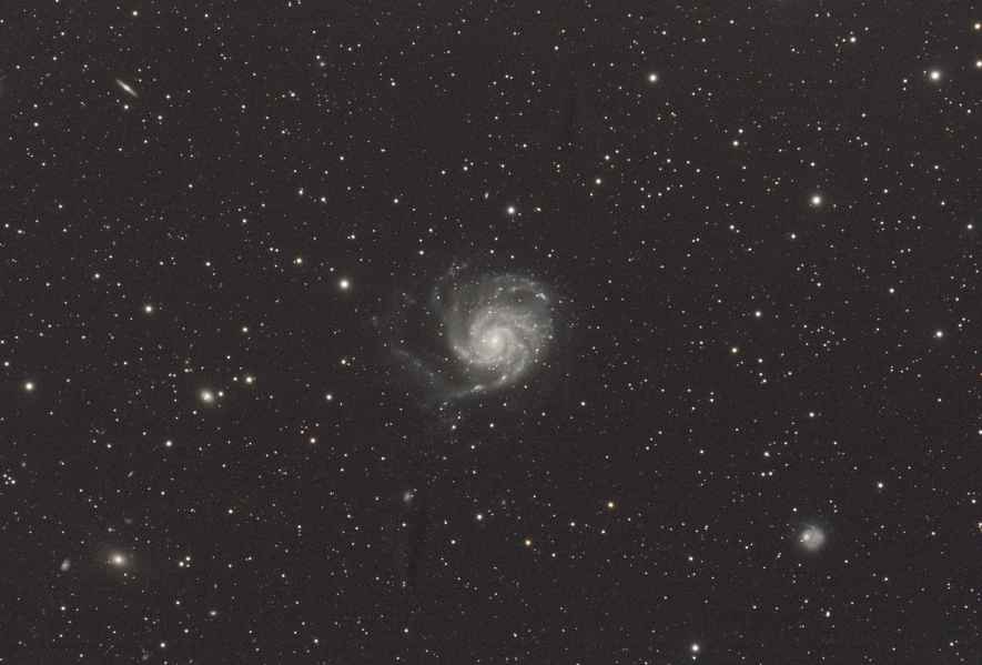 M101 - Galaxie du moulinet