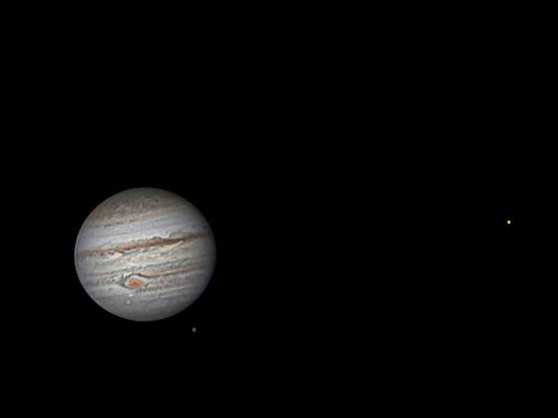 Jupiter et satellites